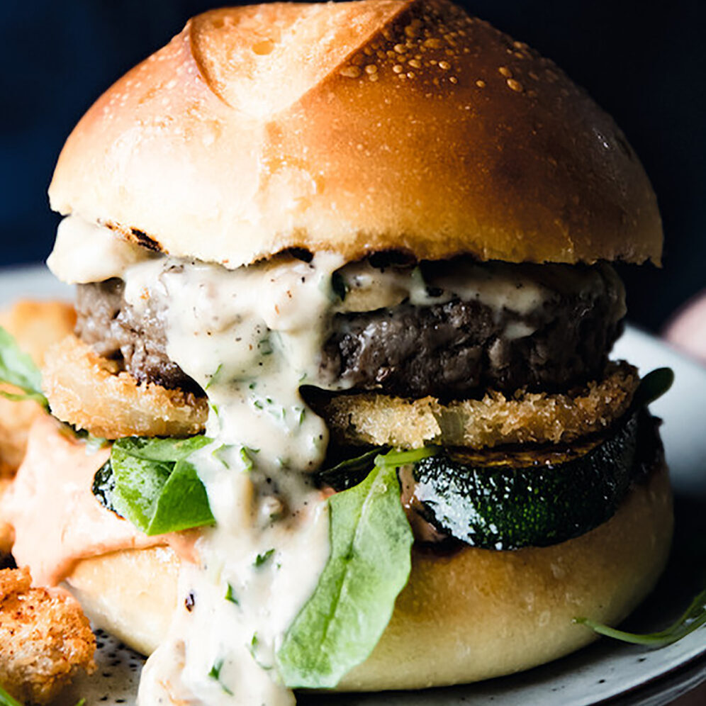 Goede Burger Burger met oesterzwammen - La Place